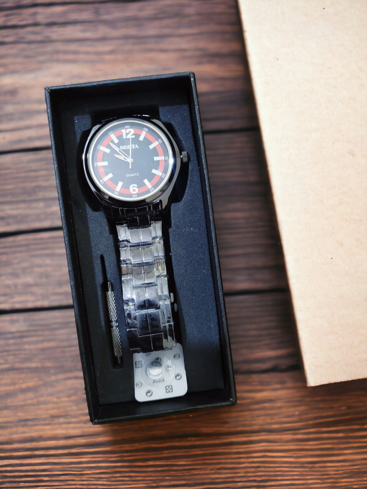 Imported Jet Black Watch for Timeless Elegance for men - Fashion Trident