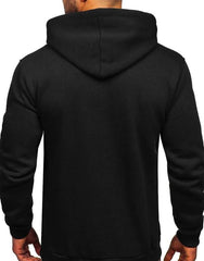 Men,s stitched Fleece Plain hoodie - Fashion Trident