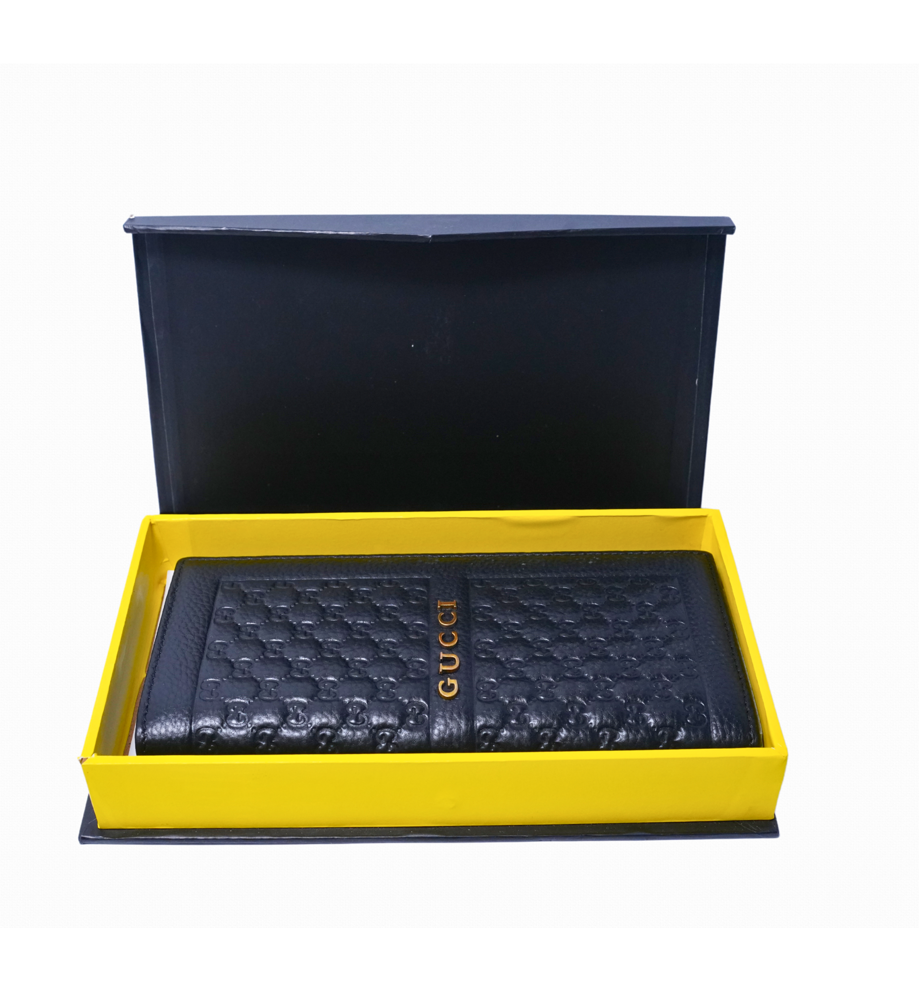 branded premium long wallet