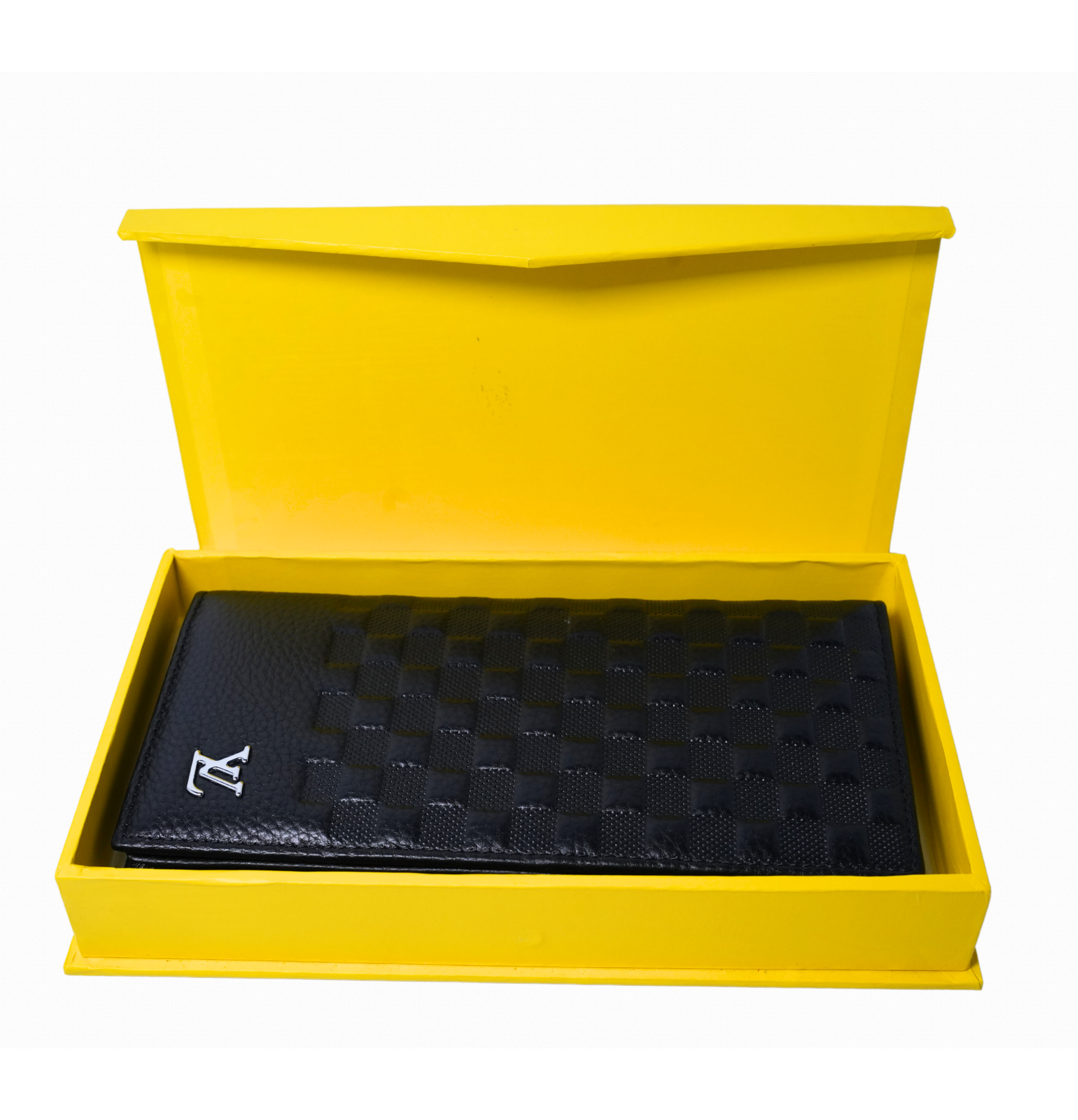 branded premium long wallet