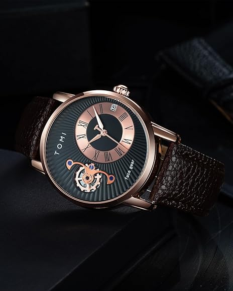 TOMI T-104 Face Gear Dual Strap Watch