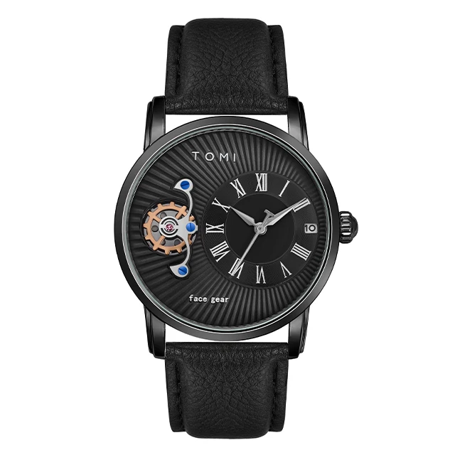 TOMI T-104 Face Gear Dual Strap Watch