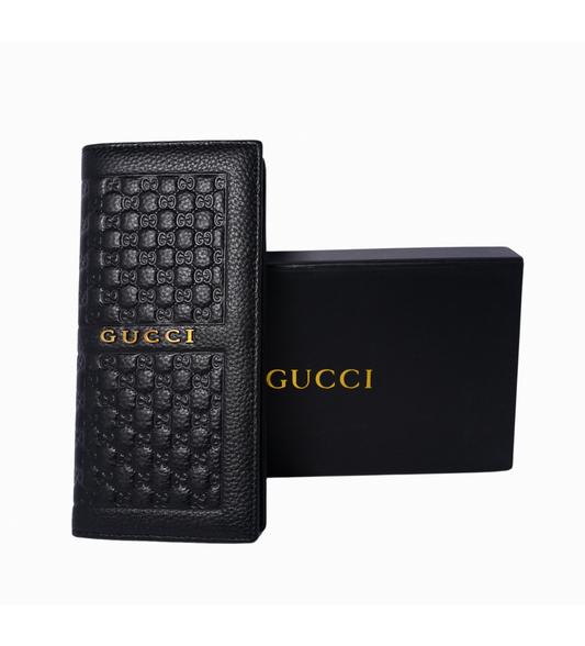 branded premium long wallet